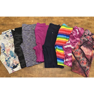 Leggings/Jeggings Lot 8- Miscellaneous Branded Women’s Medium